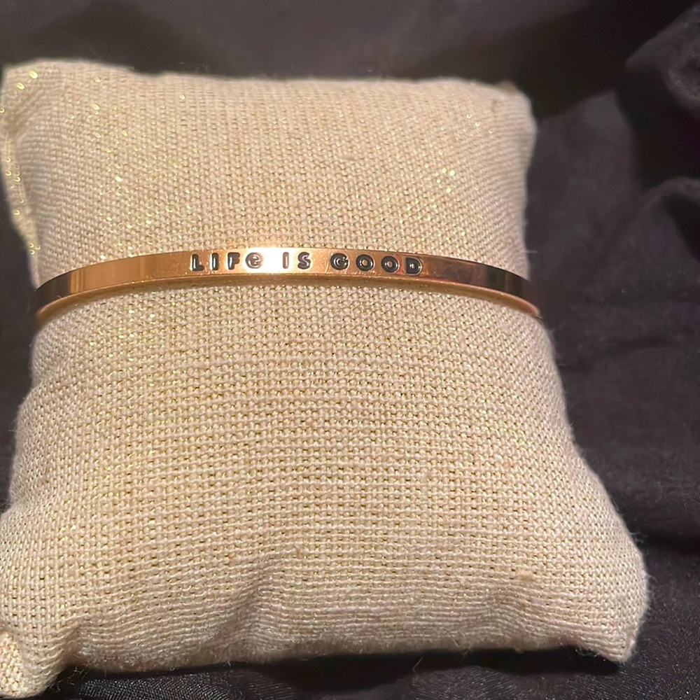 Life is Good MantraBand Braclet